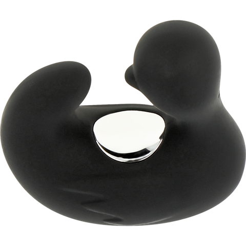 Vibrador de Dedo Silicone Preto | Ducky — BLACK&SILVER