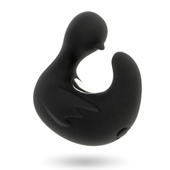Vibrador de Dedo Silicone Preto | Ducky — BLACK&SILVER